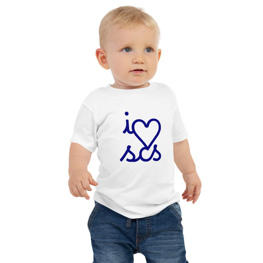 I Love SCS - Baby Jersey Short Sleeve Tee