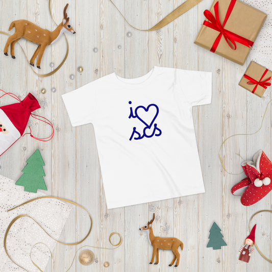 I Love SCS - Toddler Short Sleeve Tee