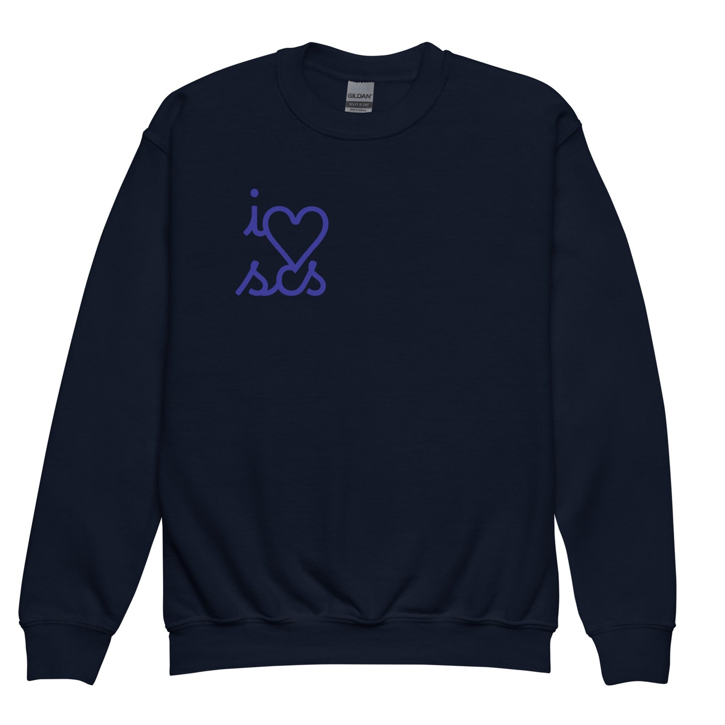 I Love SCS - Youth Crewneck Sweatshirt