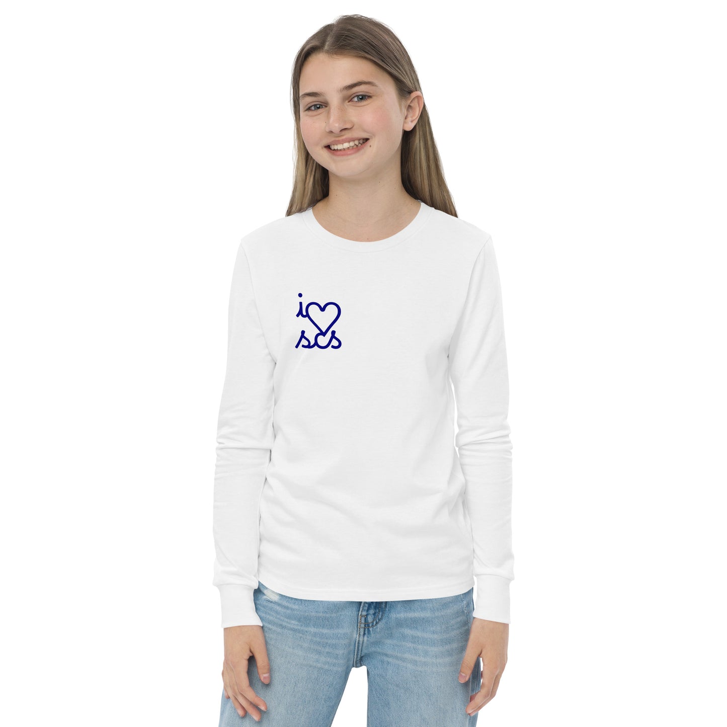 I Love SCS - Youth Long Sleeve Tee