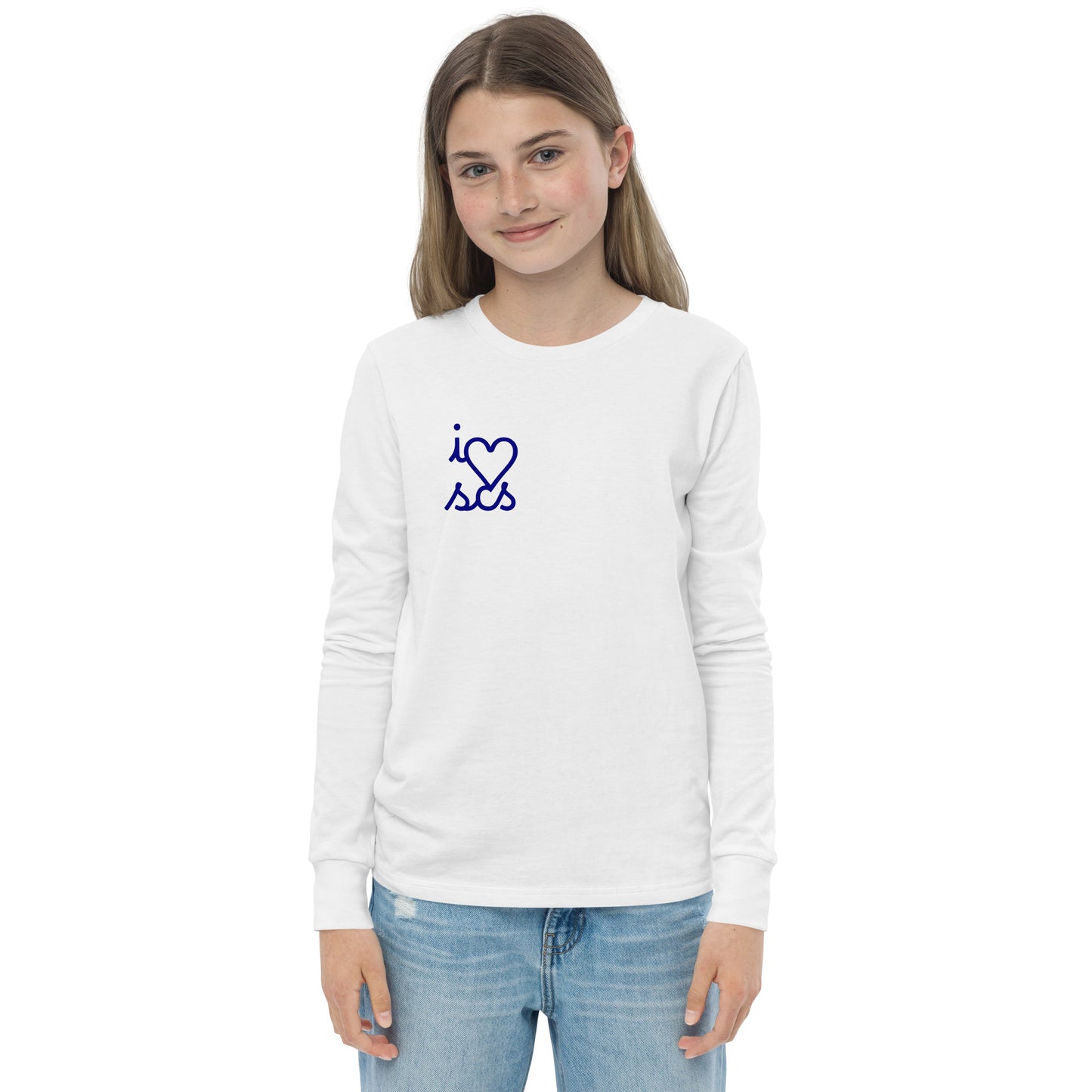 I Love SCS - Youth Long Sleeve Tee