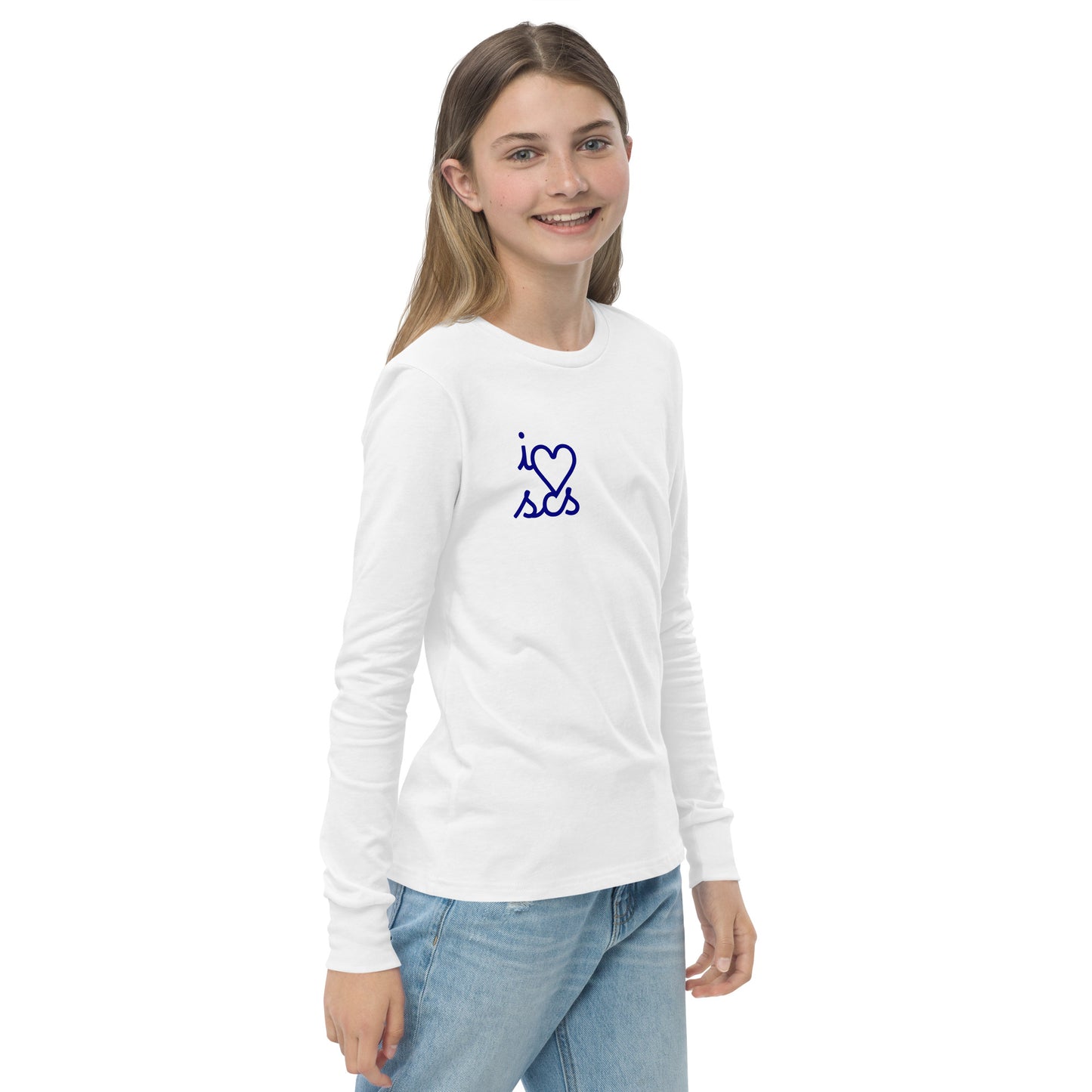 I Love SCS - Youth Long Sleeve Tee